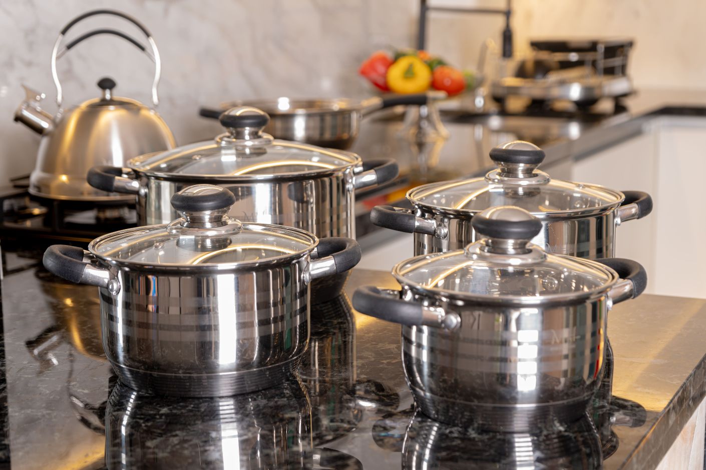 12 Piezas Batería de cocina Modelo Atenea