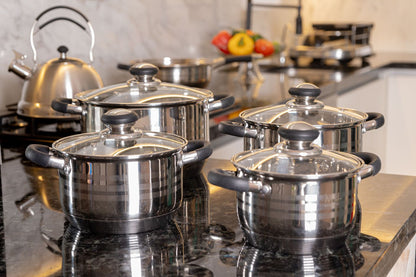 12 Piezas Batería de cocina Modelo Atenea