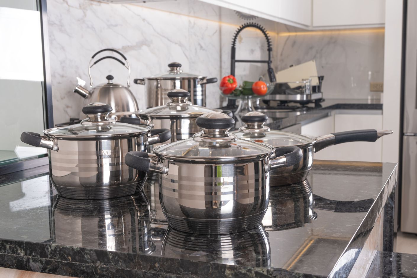 12 Piezas Batería de cocina Modelo Atenea