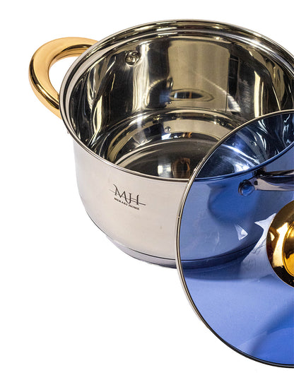 12 Piezas Batería de cocina Modelo Santorini