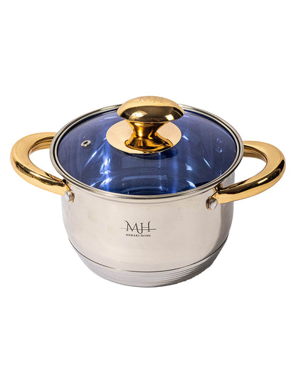 12 Piezas Batería de cocina Modelo Santorini