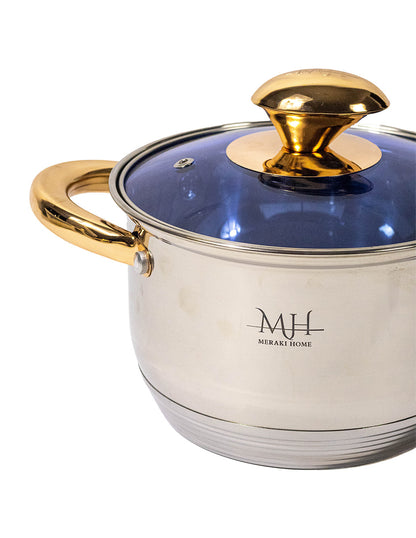 12 Piezas Batería de cocina Modelo Santorini