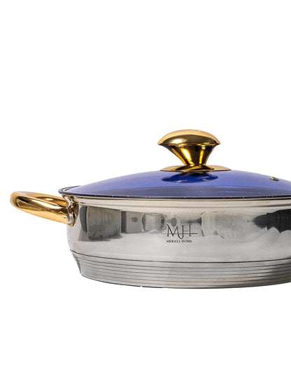 12 Piezas Batería de cocina Modelo Santorini