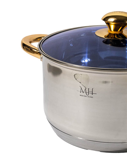 12 Piezas Batería de cocina Modelo Santorini